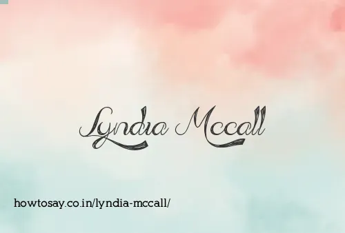 Lyndia Mccall