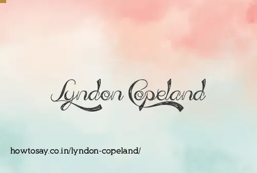 Lyndon Copeland