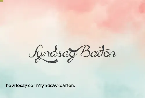 Lyndsay Barton
