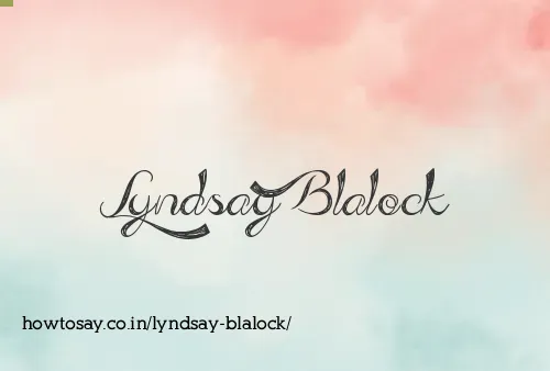 Lyndsay Blalock