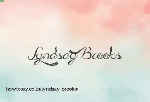 Lyndsay Brooks