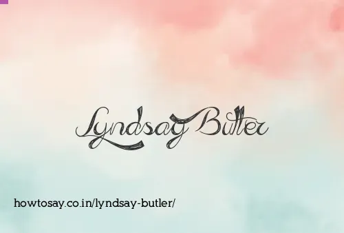Lyndsay Butler