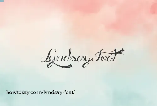 Lyndsay Foat