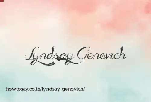 Lyndsay Genovich