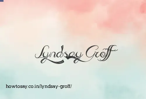 Lyndsay Groff