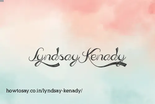 Lyndsay Kenady