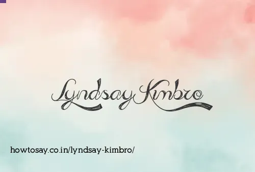 Lyndsay Kimbro