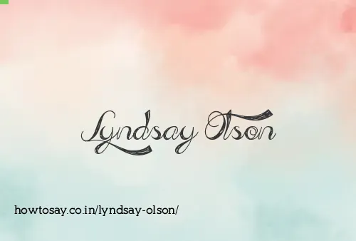 Lyndsay Olson