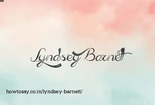 Lyndsey Barnett