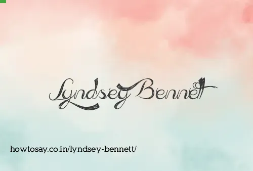 Lyndsey Bennett