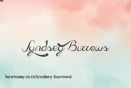 Lyndsey Burrows