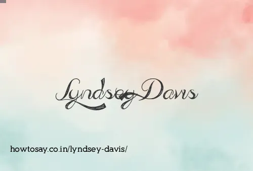 Lyndsey Davis