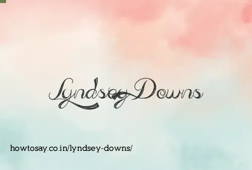 Lyndsey Downs