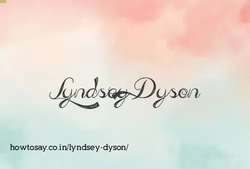Lyndsey Dyson
