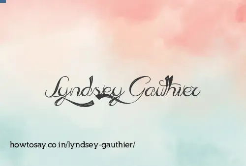 Lyndsey Gauthier