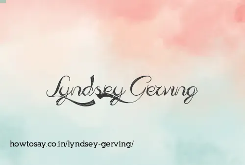 Lyndsey Gerving