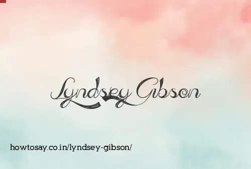 Lyndsey Gibson