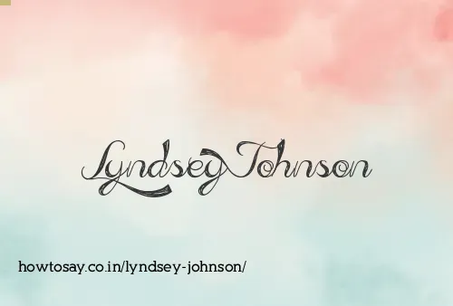 Lyndsey Johnson