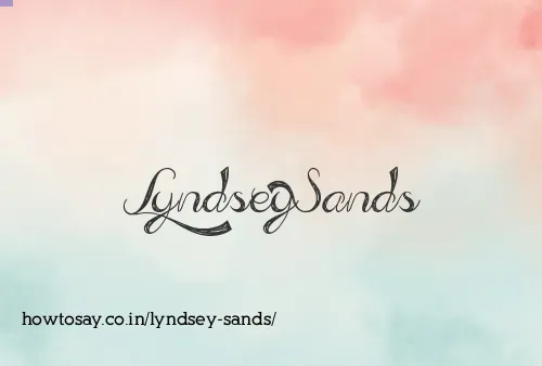 Lyndsey Sands