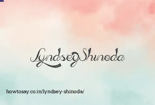 Lyndsey Shinoda