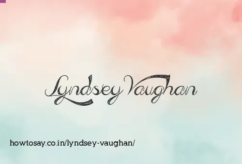 Lyndsey Vaughan