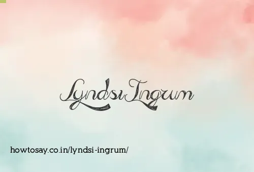 Lyndsi Ingrum