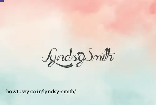 Lyndsy Smith