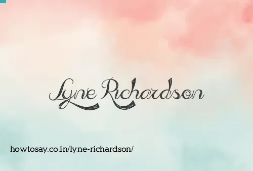 Lyne Richardson