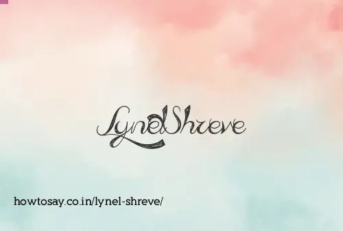 Lynel Shreve