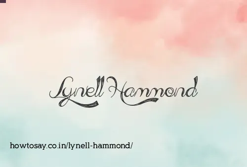 Lynell Hammond