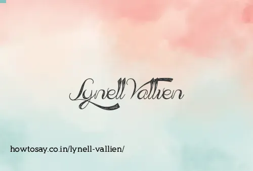 Lynell Vallien