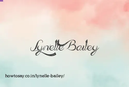 Lynelle Bailey