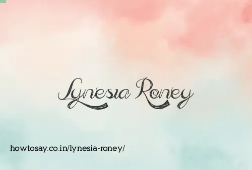 Lynesia Roney