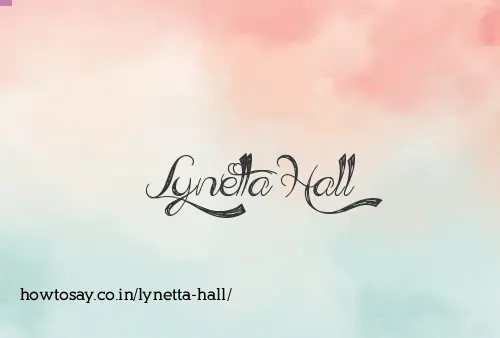 Lynetta Hall
