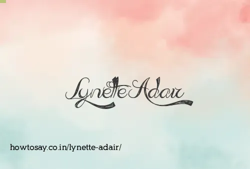 Lynette Adair