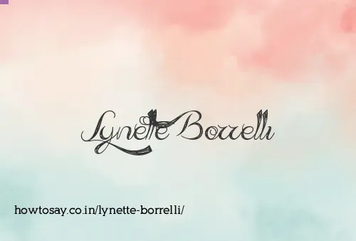 Lynette Borrelli