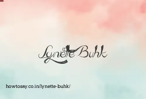 Lynette Buhk