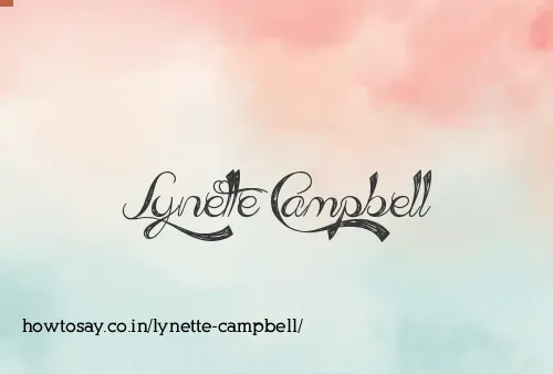 Lynette Campbell
