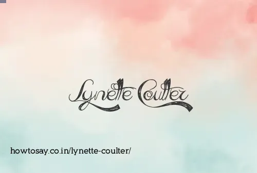 Lynette Coulter