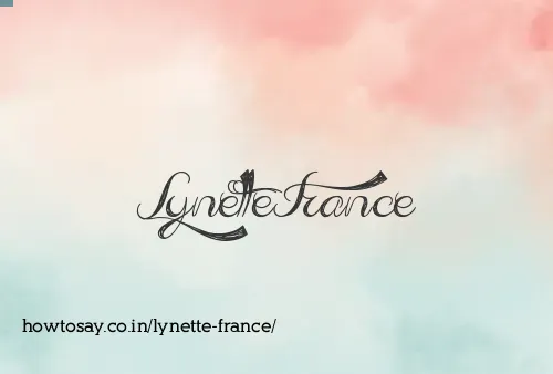 Lynette France