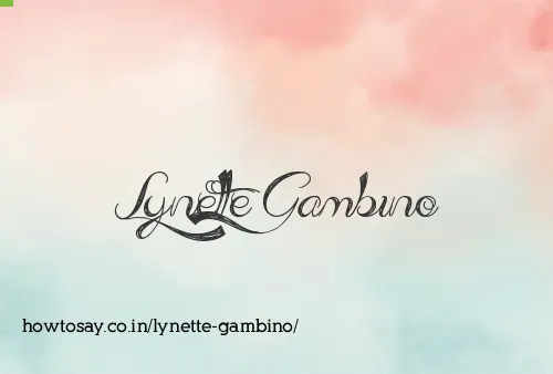 Lynette Gambino