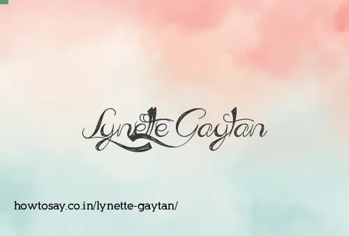 Lynette Gaytan