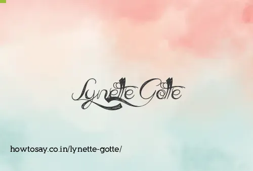 Lynette Gotte