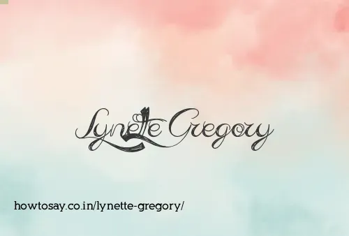 Lynette Gregory