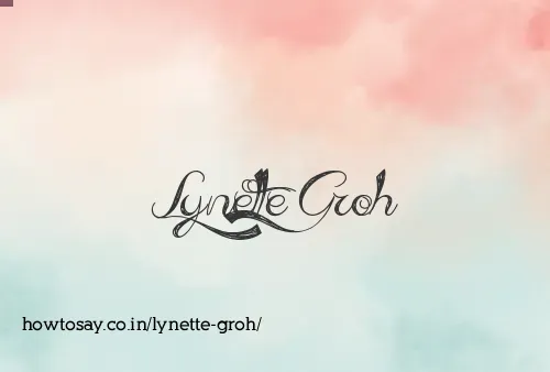 Lynette Groh