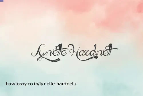 Lynette Hardnett