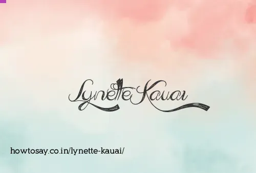 Lynette Kauai