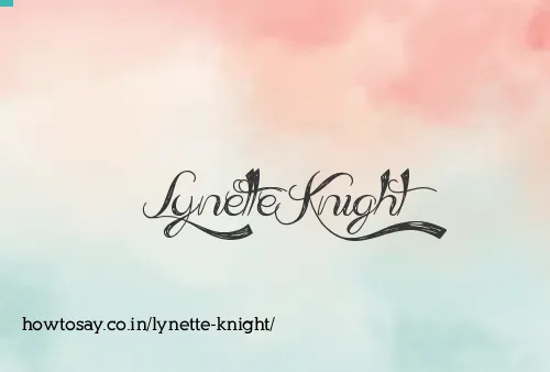 Lynette Knight
