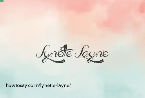 Lynette Layne