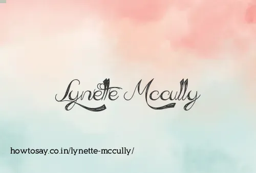 Lynette Mccully
